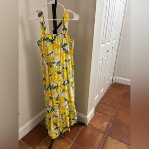 Lemon Print Sundress